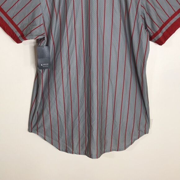 Russell athletic sports button up jersey shirt size large - Picture 12 of 13